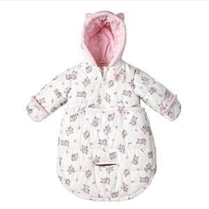 EUC London Fog Baby Snowsuit 0/6 M